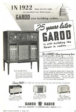 6BU1A The Senator ; Garod Radio Corp.; (ID = 1169392) Radio