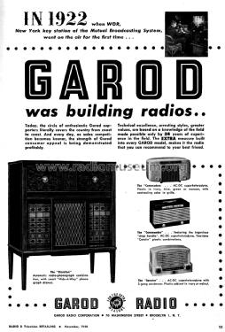 The Commodore ; Garod Radio Corp.; (ID = 1154724) Radio