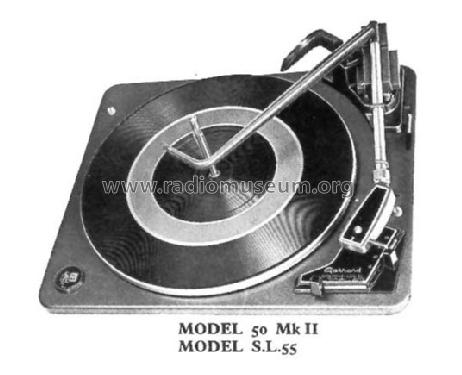 50 Mk II; Garrard Eng. & Mfg. (ID = 1077972) R-Player