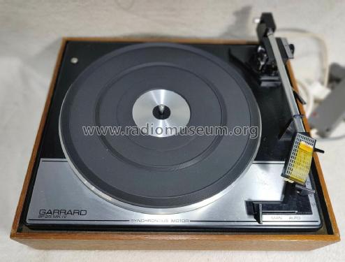 SP25 MK IV; Garrard Eng. & Mfg. (ID = 2876064) R-Player