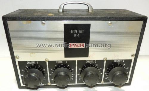 Mixer Unit GR-91; Gates Radio & Supply (ID = 2952193) Verst/Mix