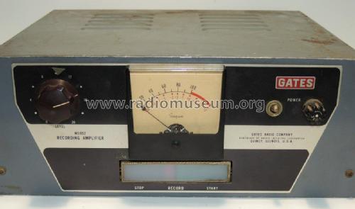 Recording Amplifier M5952; Gates Radio & Supply (ID = 1909113) Enrég.-R