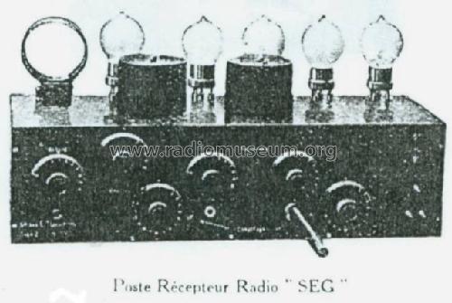 Poste Radio-SEG à 5 lampes ; Gaumont, Radio-Seg; (ID = 407869) Radio