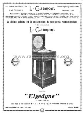 Elgédyne ; Gaumont, Radio-Seg; (ID = 2521152) Radio