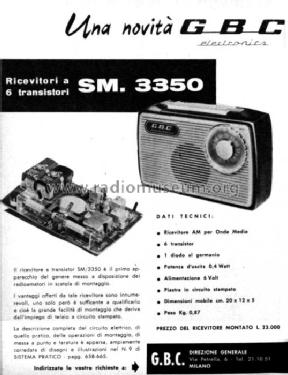 Florida SM3350; GBC; Milano (ID = 601618) Radio