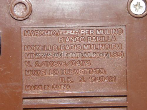 La Radio del Mulino Barilla UKN 1043421; GBC; Milano (ID = 1157641) Radio
