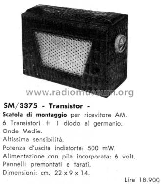 SM3375; GBC; Milano (ID = 784717) Radio