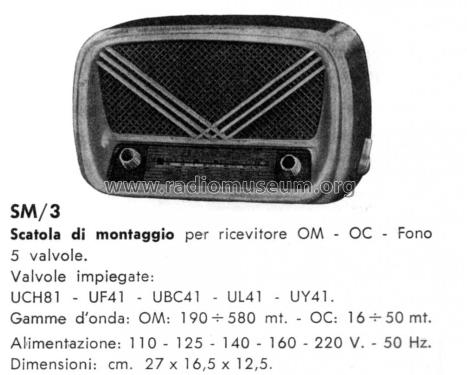 SM3; GBC; Milano (ID = 784699) Radio