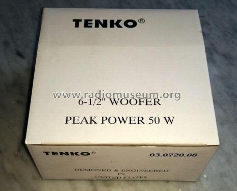 Tenko 160 mm Woofer 03.0720.08; Unknown to us - (ID = 2405050) Speaker-P