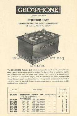 Rejector Unit BC1341; GEC, General (ID = 2128760) Bauteil