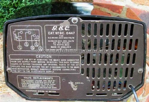 BC6447; GEC, General (ID = 800605) Radio