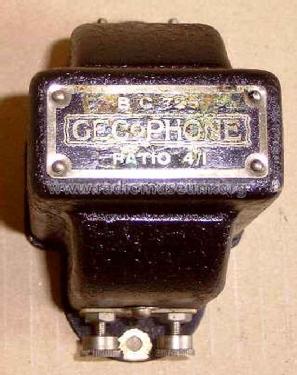 Audio Transformer BC725; GEC, General (ID = 1515676) Radio part
