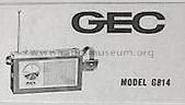 G814; GEC, General (ID = 1196033) Radio