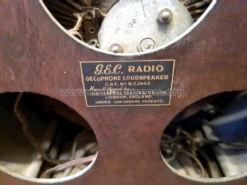 Gecophone BC1845; GEC, General (ID = 2961420) Altavoz-Au