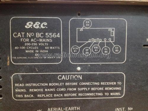 BC 5564; GEC India (ID = 2823002) Radio