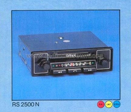 RS2500N; Gelhard GmbH & Co.KG (ID = 563626) Car Radio