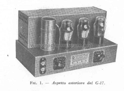 G17; Geloso SA; Milano (ID = 394743) Ampl/Mixer