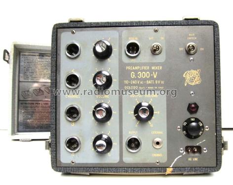 Preamplifier Mixer G300V; Geloso SA; Milano (ID = 1606922) Ampl/Mixer