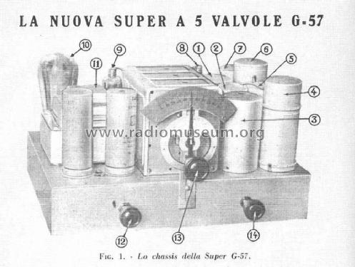 G57; Geloso SA; Milano (ID = 389074) Radio