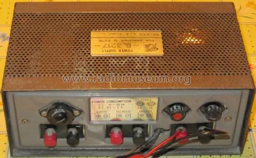 Transistor Stabilized Power Supply G3217; Geloso SA; Milano (ID = 1074237) Power-S