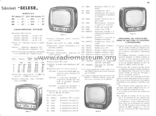GTV1003 ; Geloso SA; Milano (ID = 1774180) Télévision