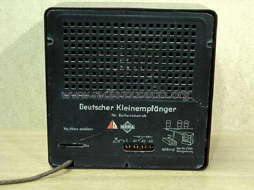 Deutscher Kleinempfänger für Batteriebetrieb DKE38B; Nora, Aron, (ID = 150053) Radio