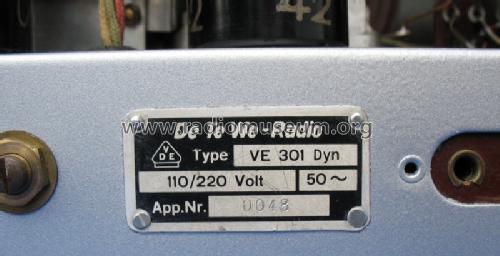 Volksempfänger VE301 Dyn W; DeTeWe (ID = 247923) Radio