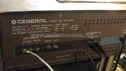 Stereo Music Center MC 1500S; General, Fujitsu (ID = 1409967) Radio