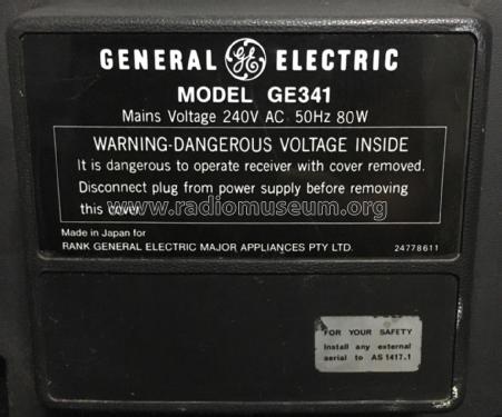 GE431; General Electric- (ID = 2737874) Television