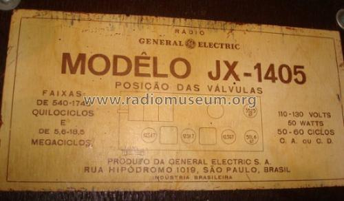 JX 1405; General Electric Do (ID = 655153) Radio
