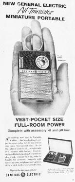 Vest Pocket portable Radio P-8501; General Electric Do (ID = 1605642) Radio