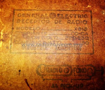 X-815; General Electric; (ID = 2483524) Radio
