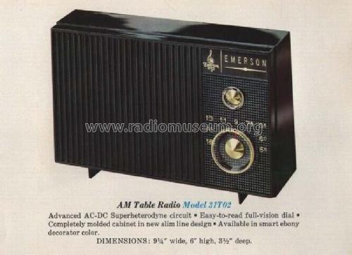 31T02 ; Emerson Radio & (ID = 2957569) Radio