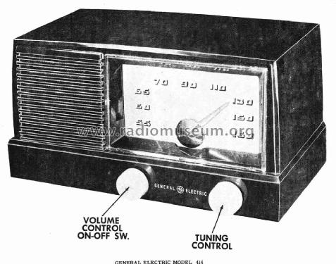 414 ; General Electric Co. (ID = 3078513) Radio