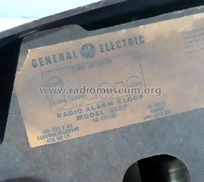 515F ; General Electric Co. (ID = 2822277) Radio