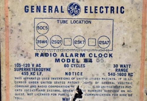 66 ; General Electric Co. (ID = 2689211) Radio