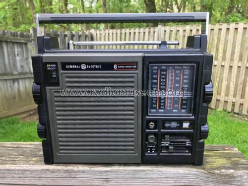 6 Band Monitor 7-2959A; General Electric Co. (ID = 2390595) Radio