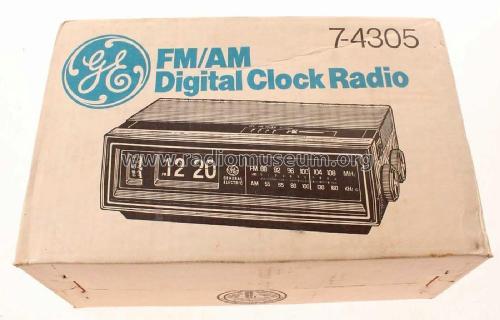 7-4305D; General Electric Co. (ID = 2858477) Radio