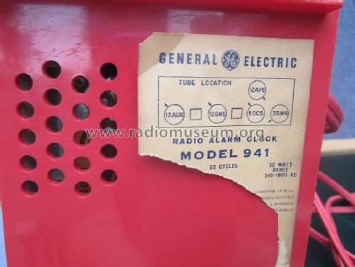 941 ; General Electric Co. (ID = 1319143) Radio