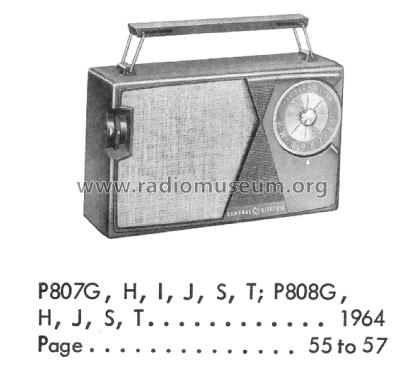 P808J ; General Electric Co. (ID = 2013418) Radio