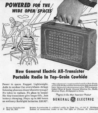 All Transistor P-875A; General Electric Co. (ID = 1151767) Radio