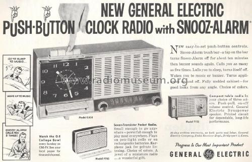 C450A ; General Electric Co. (ID = 1683428) Radio