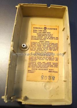 Deluxe 7 Transistor P-9011; General Electric Co. (ID = 2822911) Radio