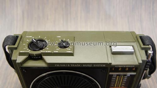 FM/AM/8 Track Music System 3-5507B; General Electric Co. (ID = 2249619) Radio