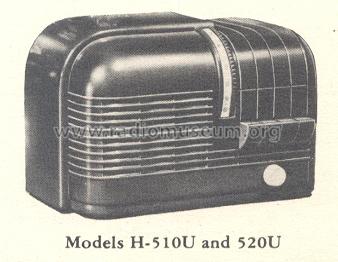 H-520U W ; General Electric Co. (ID = 158632) Radio