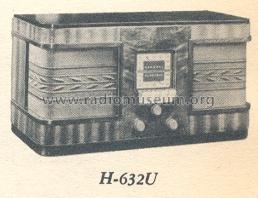 H-632U ; General Electric Co. (ID = 158749) Radio