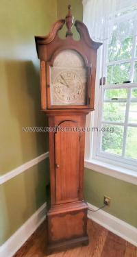 Modern Longfellow Grandfather Clock H-91-R; General Electric Co. (ID = 2661527) Radio