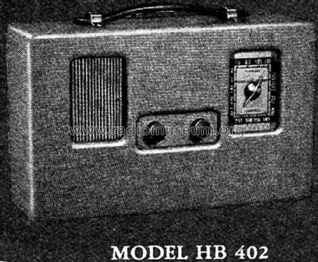 HB-402 ; General Electric Co. (ID = 1819125) Radio