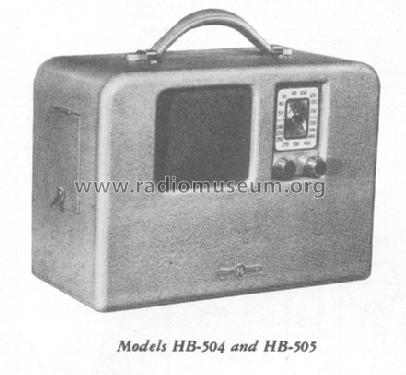 HB-504 ; General Electric Co. (ID = 159470) Radio