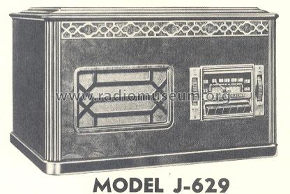 J-629 ; General Electric Co. (ID = 160126) Radio